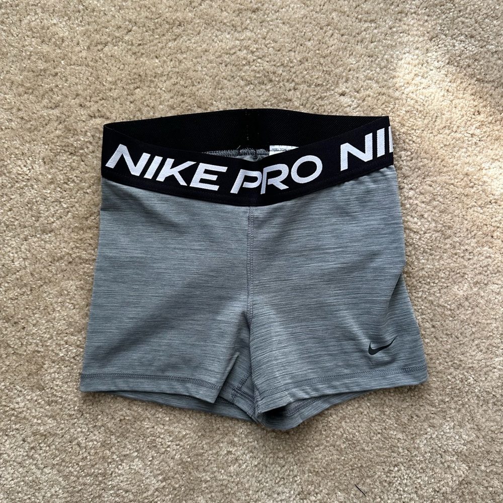 Nike Pro Gray Shorts